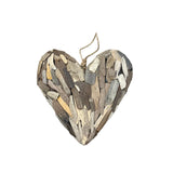 Driftwood Heart Ornament 12"