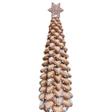 18.75" Glittered Resin Gingerbread Cookie Tree