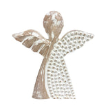 Wooden Beaded Angel 11x9in