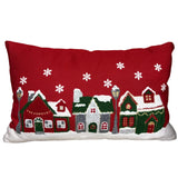 Christmas Village Pillow