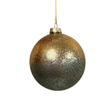 4" Antiqued Ball Ornament