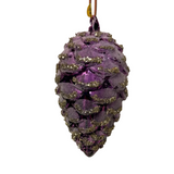 7" Glitter Pinecone Ornament
