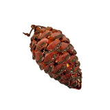 7" Glitter Pinecone Ornament