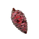 7" Glitter Pinecone Ornament