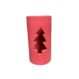 Red Clay Christmas Tree Luminary