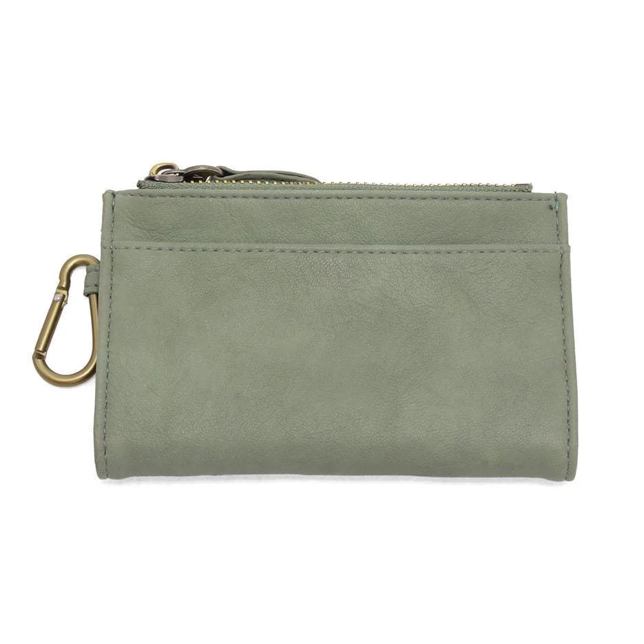 Joy Susan Bobbie Bifold Wallet with Carabiner