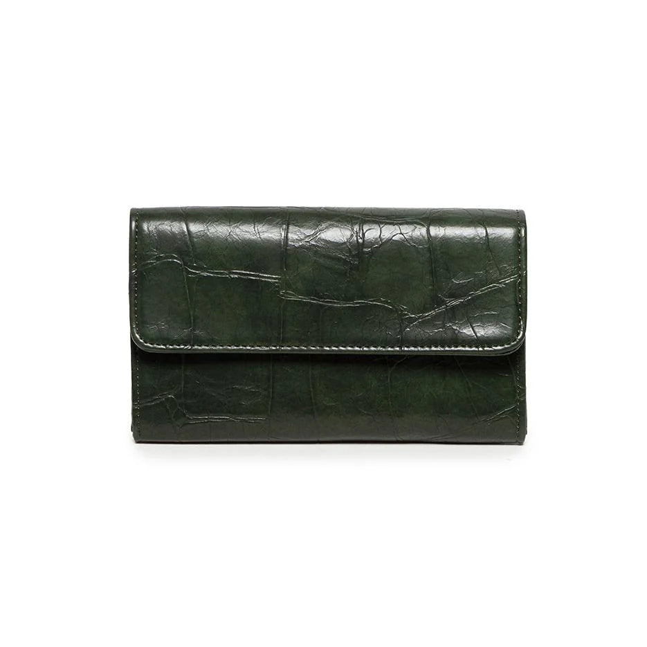 Joy Susan Faux Croc Marnie Mini Tri-Fold Wallet