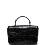 Joy Susan Wilma Faux Croc Mini Flap Top Handle Crossbody
