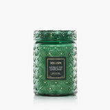 Voluspa Green Noble Fir Garland Jar Candle