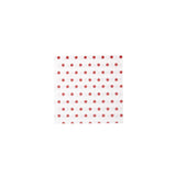 Vietri Papersoft Red Dot Cocktail Napkins