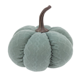 Large Plush Aqua Blue Pumpkin