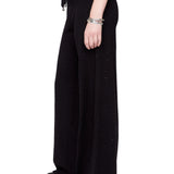 Renuar Black Sprinkled Yarn Pant