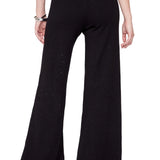 Renuar Black Sprinkled Yarn Pant