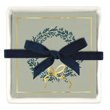 Napkin Tray and Napkins - Joy Wreath