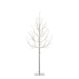 48" Winter White LED Lighted Tree
