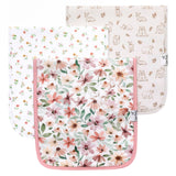 Copper Pearl 3-Pack Premium Burp Cloths - Natalie