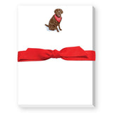 Chocolate Lab Mini Notepad
