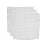 Geometry Cloud Waffle Washcloth Set
