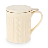 Warm and Cozy Ceramic Mug with Infuser