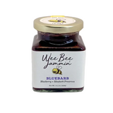 Wee Bee Jammin' - Bluebarb: Blueberry + Rhubarb Preserves