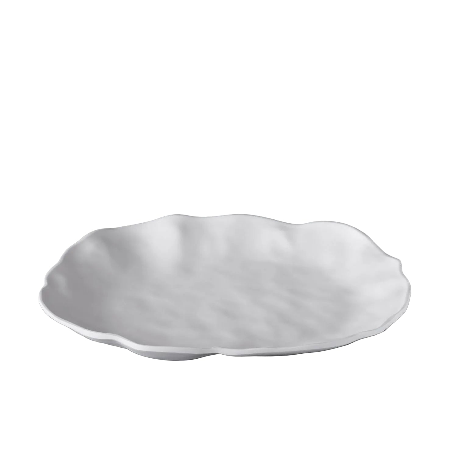 VIDA Nube Lg Oval Platter (White)