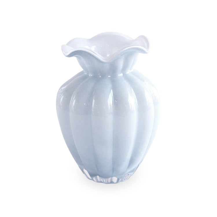 GLASS Vento Medium Vase (Periwinkle)
