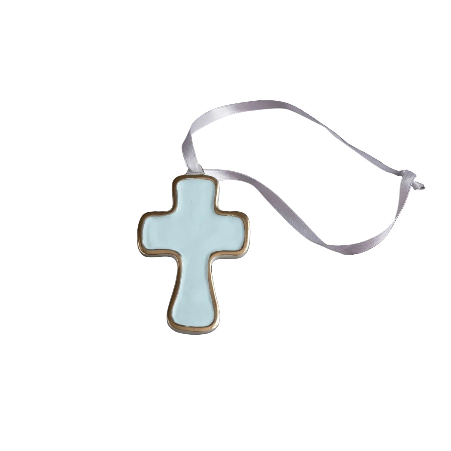 ENCANTO Athens Cross Ornament (Sky Blue)