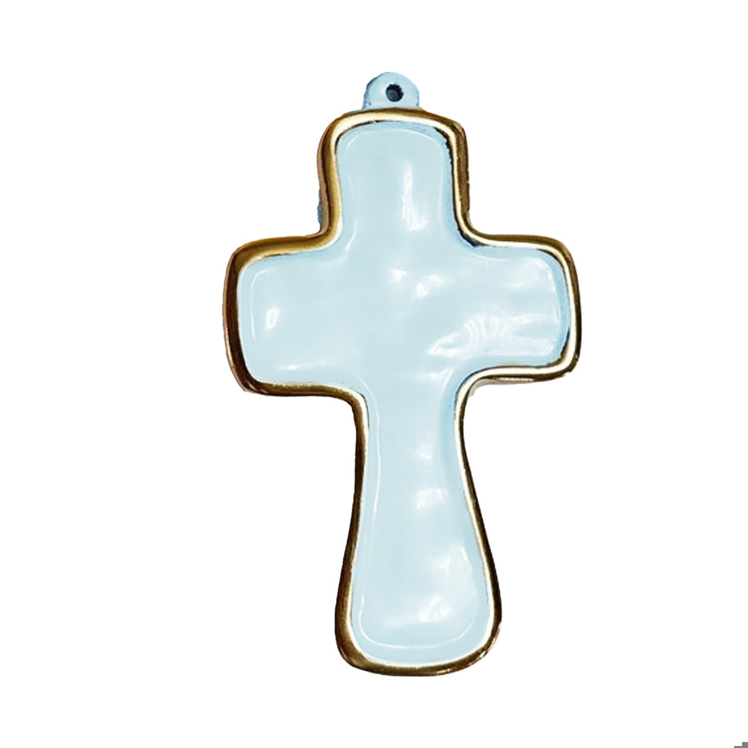 ENCANTO Athens Cross Ornament (Sky Blue)