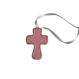 ENCANTO Athens Cross Ornament (Pink)