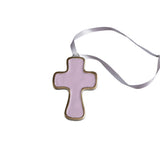 ENCANTO Athens Cross Ornament (Lilac)