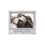 Mariposa Best Day Ever Beaded 4x6 Frame 3906DE