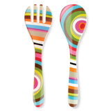 French Bull Ring Salad Server Set