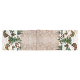 Gilded Tree Cotton Table Runner Christmas