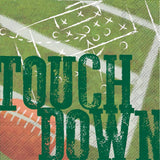 Touchdown Football Paper Cocktail Napkins Pack of 20
