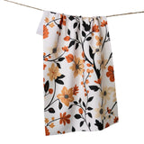 Geometry Spiced Florals Tea Towel