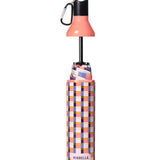 Vinrella Gingham Pink Water Bottle Umbrella