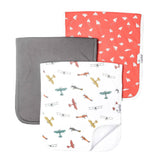 Copper Pearl 3-Pack Premium Burp Cloths - Ace