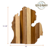 Michigan Wood Cutting & Serving Board