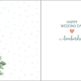 Wedding Greeting Card - Love Birds