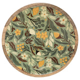 Autumn Acorn Round Platter 14"