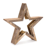 Melrose International Star Candle Holder 20"H Metal