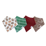 Copper Pearl 4-Pack Baby Bandana Bibs - Blitz