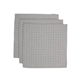 Geometry Stone Waffle Washcloth Set