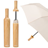 Vinrella Wood Look Bottle Umbrella