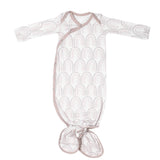 Copper Pearl Newborn Knotted Gown - Bliss