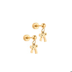 Screwback Stud Earrings - Millie Bow