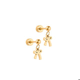 Screwback Stud Earrings - Millie Bow