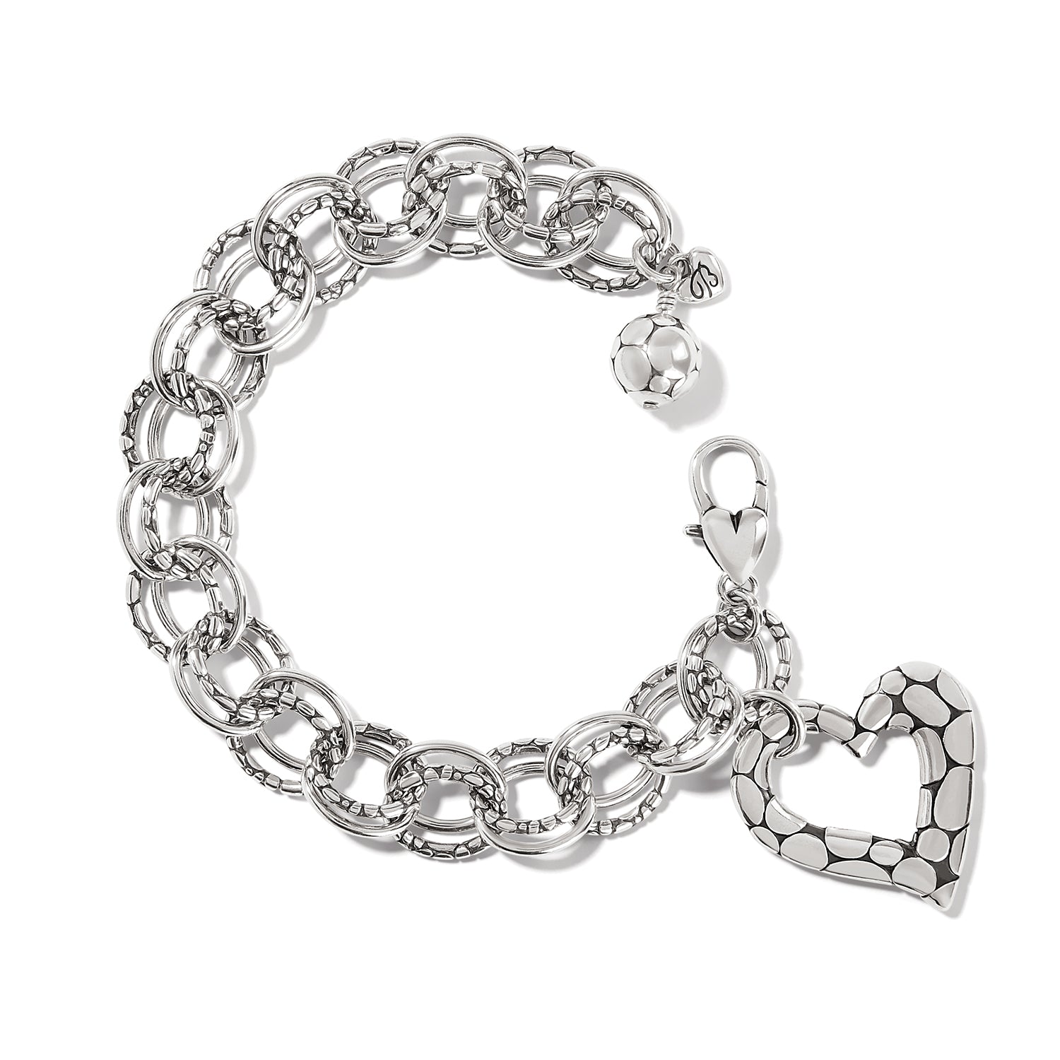 Pebble Heart Bracelet
