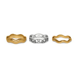 Inner Circle Trio Rings
