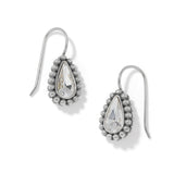 Twinkle Luxe Teardrop French Wire Earrings